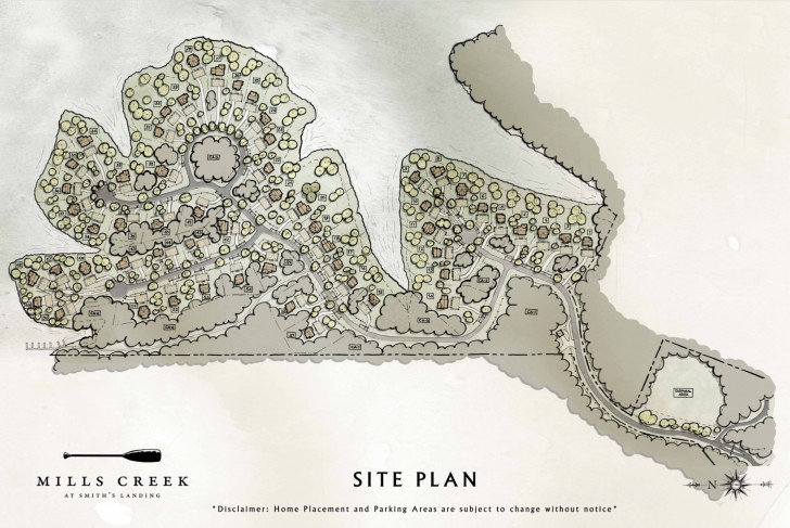 Mills Creek at Smith's Landing