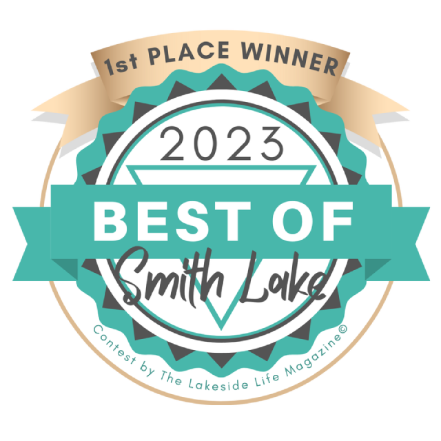 1st Place 2023 Best of Smith Lake Real Estate Agent